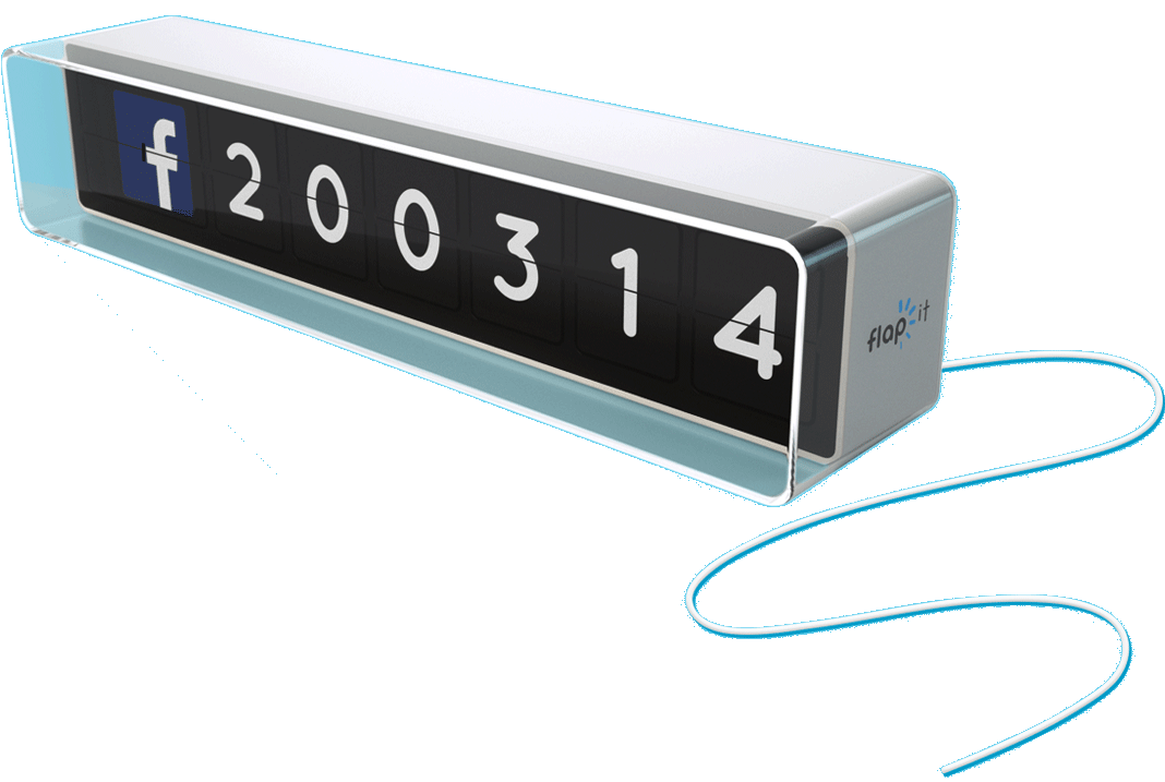Track your followers, subs and likes with a Social Media Counter
